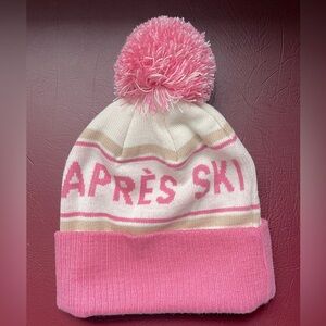 The Jilly Box x Little Buck Apres Ski toque in pink
